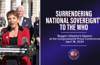 Surrendering National Sovereignty to the WHO